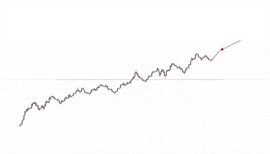 A detailed, technical illustration of an Ichimoku chart, rendered in a clean, minimalist style. The foreground features the core Ichimoku indicators - the Tenkan-sen, Kijun-sen, Senkou Span A, Senkou Span B, and Chikou Span - precisely drawn in a neutral color palette. The middle ground showcases a price line winding through the indicator bands, highlighting the signal generation process. The background depicts a subtle grid pattern, lending an organized, analytical feel. Bright, even lighting from an overhead source casts soft shadows, emphasizing the chart's clarity and precision. The overall tone is professional, educational, and geared towards a beginner audience seeking to understand the foundational elements of Ichimoku trading.