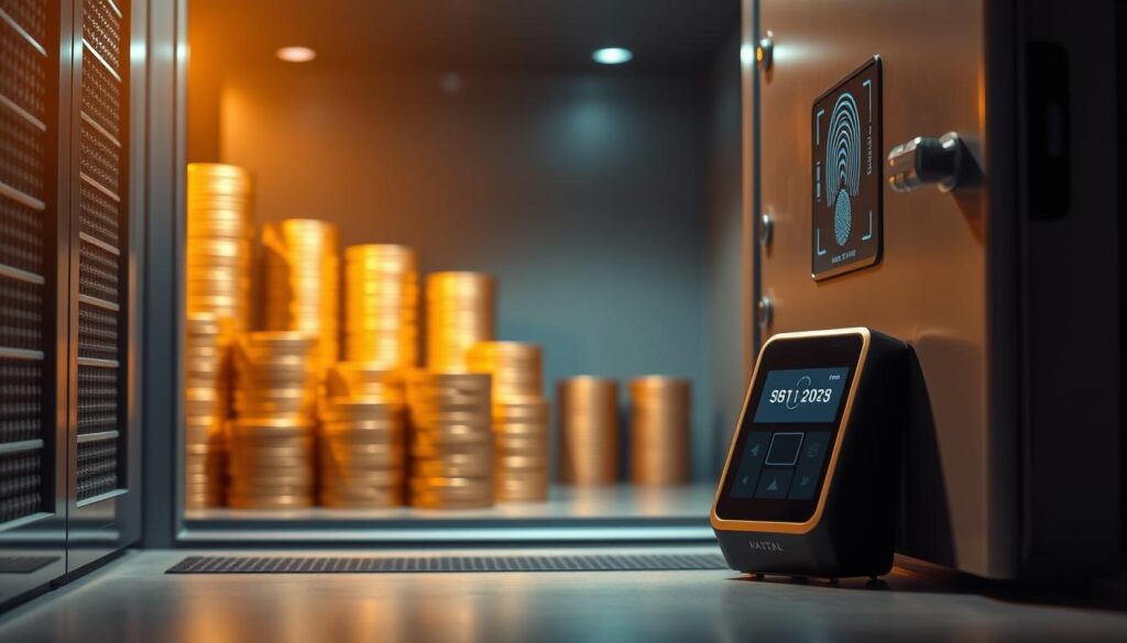 إجراءات الأمان للعملات الرقمية