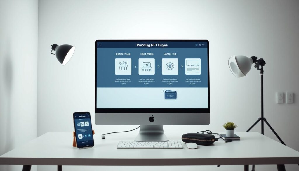 كيفية شراء رموز NFTs